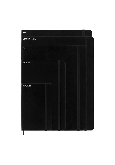 Çizgisiz Kırmızı Defter L Boy Sert Kapak Çok Renkli