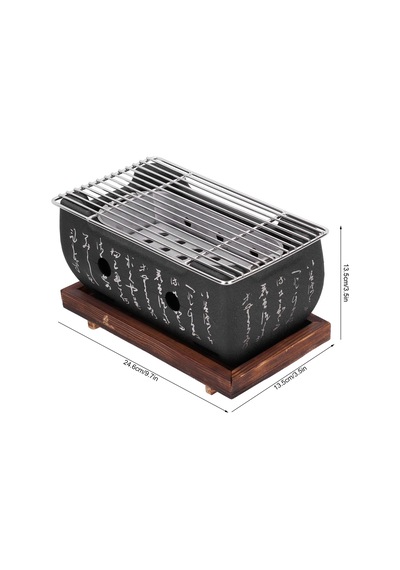 Pongnas Barbekü Izgara, Taşınabilir Barbekü Izgara Kömür Izgara Barbekü Barbekü Soba