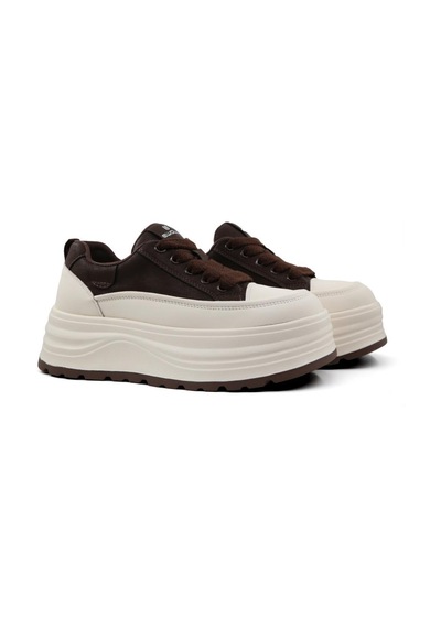 Ewoll 262-1102 Kahve Kadın Sneakers