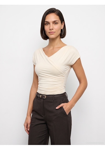 Dilvin 33157 Bra-free Büzgülü Top Taş