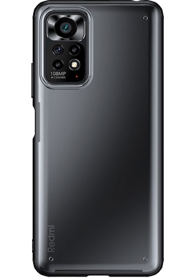 Zore Redmi Note 11 Global Kılıf Msra Volks Kapak - Siyah Siyah