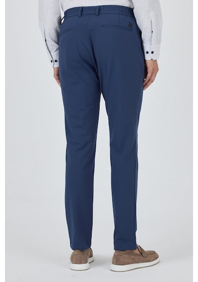 İmza Lacivert Esnek Yandan Cepli Casual Slim Fit Jogger Pantolon 1003250162 Lacivert