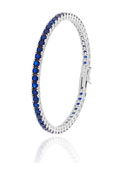 Su Yolu Model Safir Taşlı Gümüş Bileklik 201021252