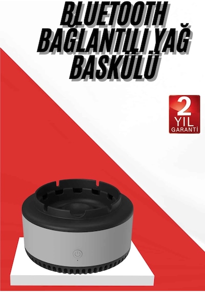 Elektronik - 128 - Akıllı Küllük Hava Temizleyici Kokusuz Kül - Csmo-tex - Tablası Anti-duman
