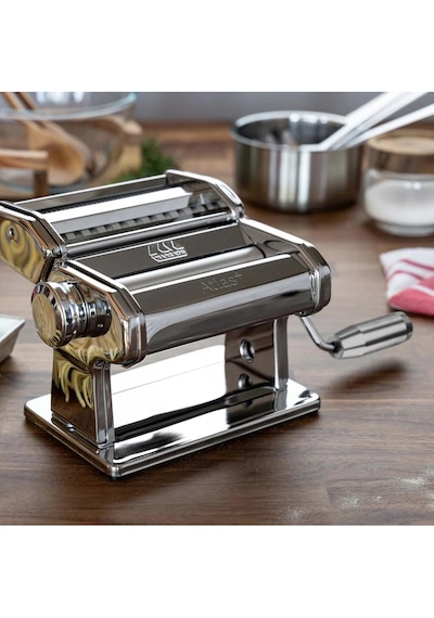 Marcato Design Atlas 150 Plus Italyan Makarna Makinesi Gümüş