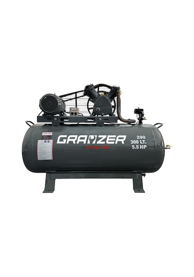Grayzer 300 Lt 2 Kafa 12 Bar 5.5 Hp Pistonlu Hava Kompresörü