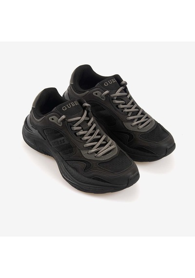 Guess Erkek Vegan Spor & Sneaker Ayakkabı Fmtsquele12 siyah