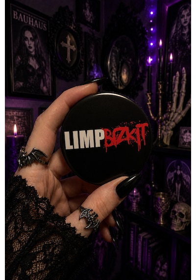 Mashspot 6'lı Rock Metal Rozet Seti 1, 58mm Slipknot Ac/dc Metallica Limp Bizkit Beatles Avenged Sevenfold Çok Renkli