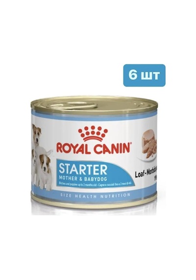 Royal Canin Royal Canin Starter Mousse 6 Adet, Her Biri 195 G 136115464
