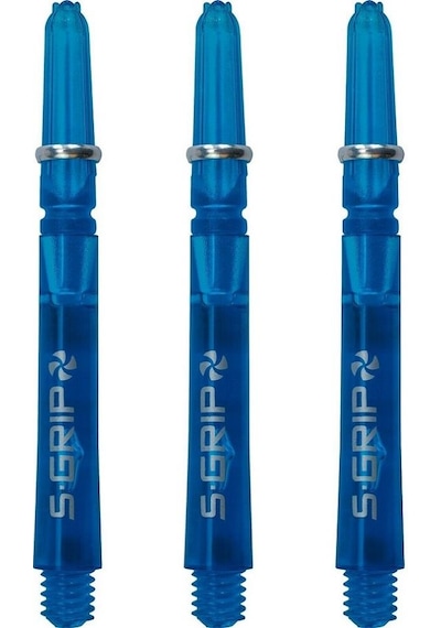Harrows Supergrip Spin Dart Shafts Short-Şeffaf