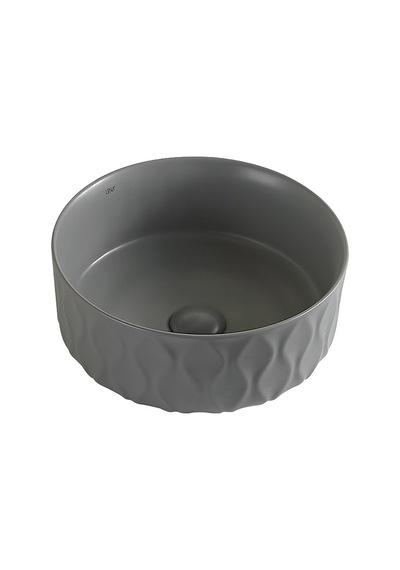 Ey-4750mg Mat Gri Tezgah Üstü Lavabo