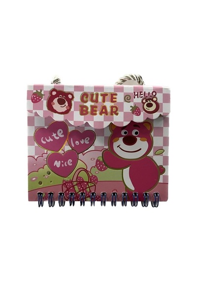 Sweet Panda Not Defteri A7 Spiralli 9x11cm 70 Yaprak - 2 Adet Çok Renkli