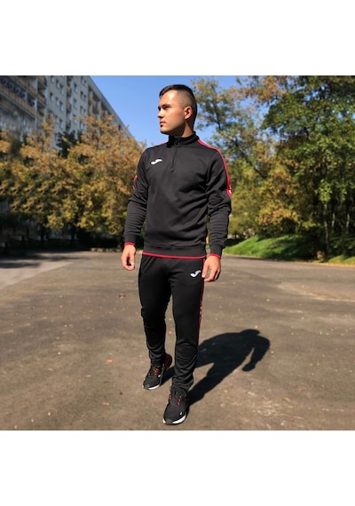 Joma Olımpıada Long Eşofman Altı Siyah-krmz 103741.106 Siyah