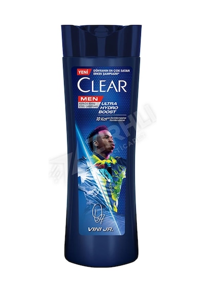3 Adet Clear Men Legends Vinicius Junior Şampuan 350 Ml