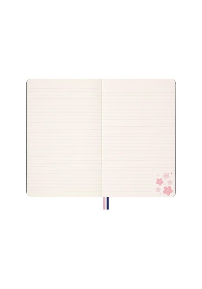 Moleskine Özel Seri Sakura Çizgili Defter L Boy Çok Renkli