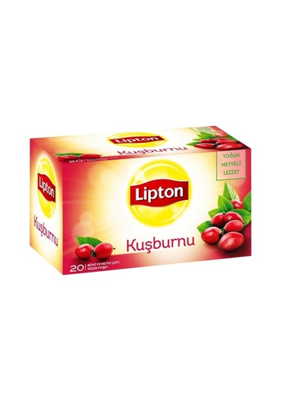 Lipton Kuşburnu Çayı Süzen Poşet 4'lü 20 x 2.5 G