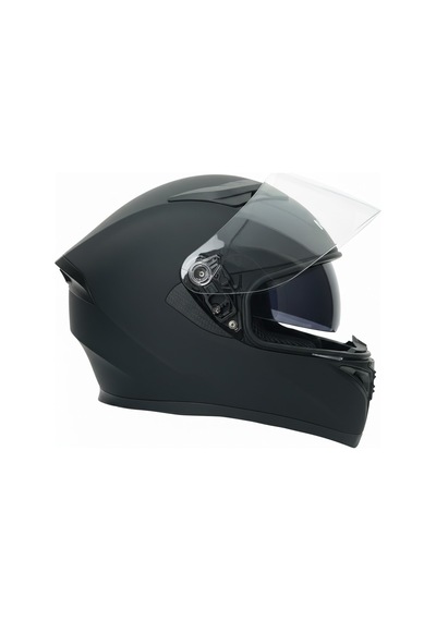 Gp Nero Mks003-mb Güneş Vizörlü Şeffaf Full Face Motosiklet Kaskı Siyah