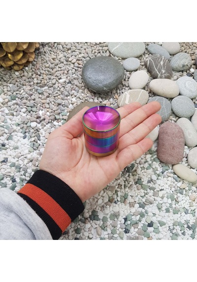 Mini Boy Multicolor 40 MM Alloy Grinder Herbal Parçalayıcı  Py91ml