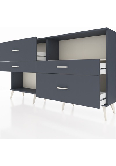 Arges Konsol Tek Raflı 4 Çekmeceli 176x30x99 Antrasit-aytaşı/ant Antrasit-aytaşı/antrasit Arges Konsol Tek Raflı 4 Çekmeceli 176x30x99 Antrasit-aytaşı/ant Antrasit-aytaşı/antrasit