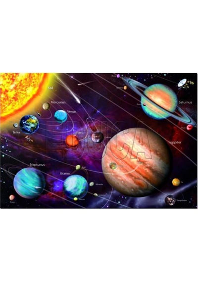 Educa 1000 Parça Puzzle Solar System Neon