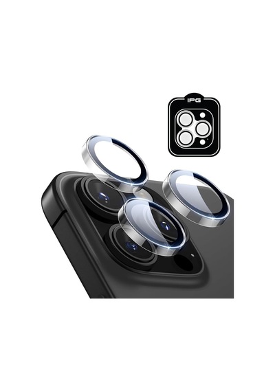İphone Uyumlu Prolens Şeffaf Kamera Lens Koruyucu Hd Netlik, Çizilmez Alumina Silikat Temperli Cam, Şeffaf Halkalı Bireysel Lens Kapağı İphone 16 Pro/pro Max