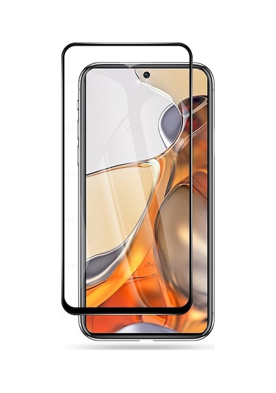 Microcase Xiaomi 11T Tam Kaplayan Çerçeveli Cam Koruyucu