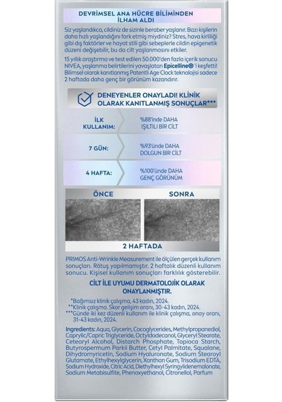 Cellular Epigenetics Rejuvenating Cilt Serumu 15ml, Dolgunlaştırıcı, Hyaluronik Asit