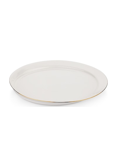Schafer Superfine Bone Lux Yemek Takımı 56 Parça-gold Beyaz