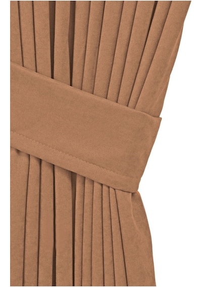 Cheap's Home Petek Dokulu Kadife Dokuma Normal 1 X 2.5 Pileli Fon Perde Sütlü Kahve