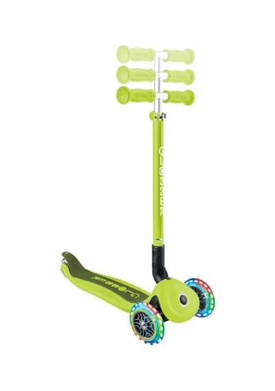 Globber Go Up Active Işıklı Scooter - Yeşil