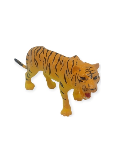 Hayvan Figürleri - Vahşi Hayvanlar 12 Cm - Turuncu Kaplan Lisinya