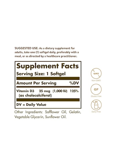 Solgar Vitamin B12 1000 Mcg 100 Kapsül Solgar Vitamin D3 1000 Iu