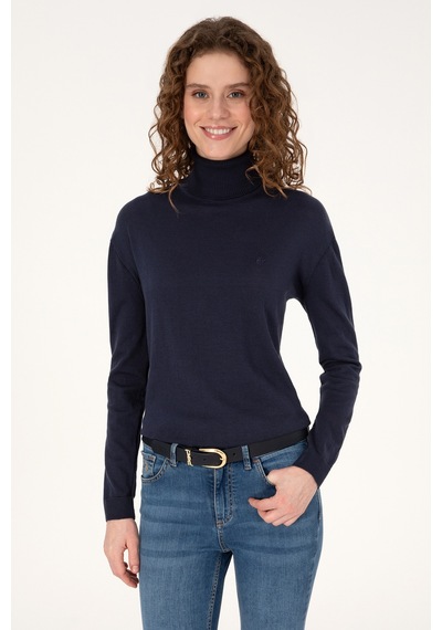 U.S. Polo Assn. U.s. Polo Assn. Kadın Lacivert Kazak /triko 50313621-vr033