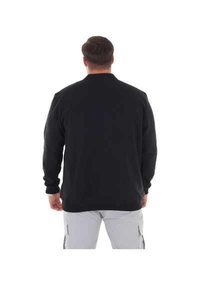 Erkek Battal Beden 158 Kiloya Kadar Uygun Bedenli Geniş Kalıp Baskılı Polo Yaka Selanik Sweat Siyah Erkek Battal Beden 158 Kiloya Kadar Uygun Bedenli Geniş Kalıp Baskılı Polo Yaka Selanik Sweat Siyah