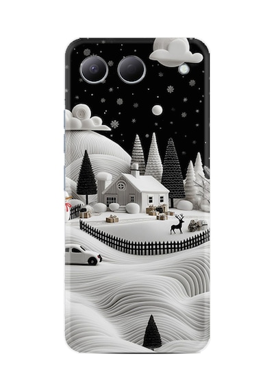 Tecno Spark 40 5g Km8n Uyumlu Kılıf Desen Baskılı Silikon Pandalar Stk:1041.tecno Renk76 Renk76