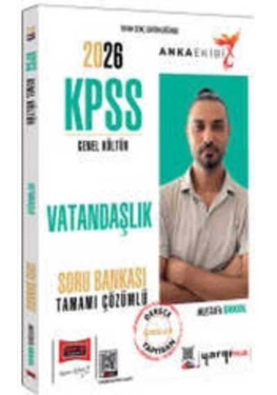 Yargı Yayınları 2026 Kpss Genel Kültür Vatandaşlık Tamamı Çözümlü Soru Bankası Mustafa Erkol