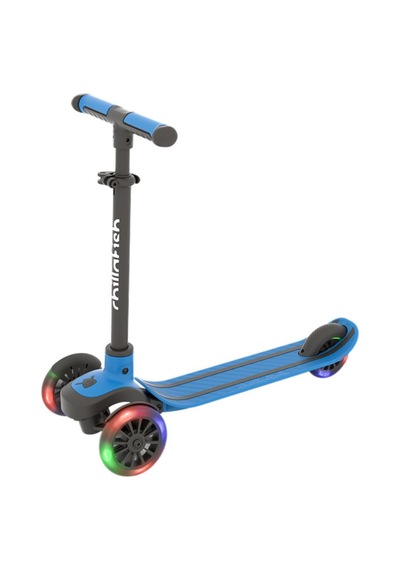 Chillafish Scotti Glow 3 Tekerlekli Işıklı Scooter - Navy Açık Mavi