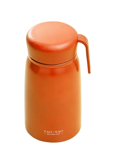 Turuncu 304 Çelik 380 ml Bebek Mama Saklama Termosu Mug cin494tr Turuncu