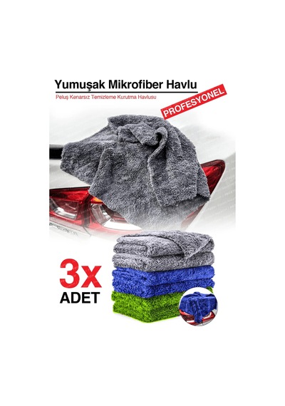PROXTECH Profesyonel Mikrofiber Kalın Büyük Boy