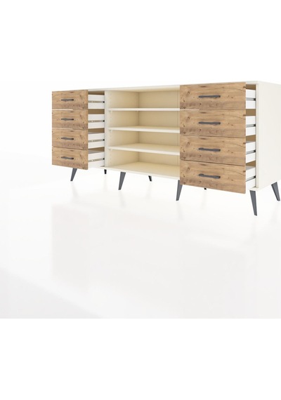 Hyperion Konsol 3 Raflı 8 Çekmeceli 176x44x83 Aytaşı-aytaşı/çam Aytaşı/çam Hyperion Konsol 3 Raflı 8 Çekmeceli 176x44x83 Aytaşı-aytaşı/çam Aytaşı/çam