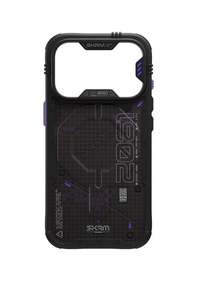 Apple Uyumlu iPhone 18 Pro Max Uyumlu Kılıf M-safe Şarj Özellikli Airbag Tasarımlı Skinarma Vigor Xe Kapak Mor
