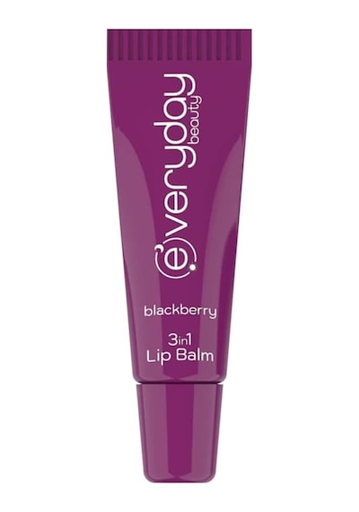 Beauty Böğürtlen Aromalı 3'ü 1 Arada Dudak Bakım Kremi Lip Balm 10 Ml