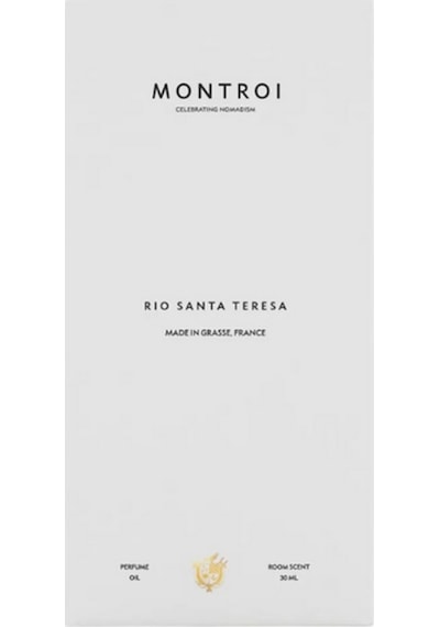 Montroi Rio Santa Teresa Oda Kokusu 30ml, Lüks Cam Şişe Oda Kokusu, Koku Giderici