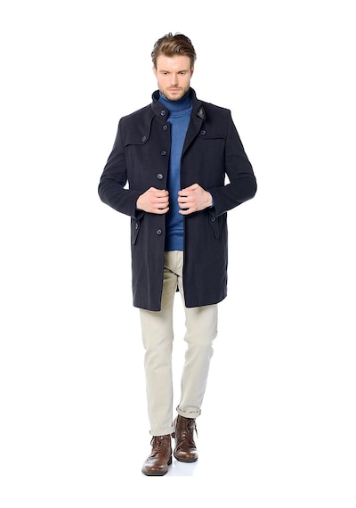 Plt8208 Dewberry Palto-lacivert Lacivert