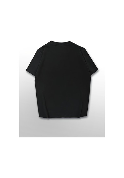 Uyguntarz Unisex Prosecco Baskılı Tasarım Tshirt Siyah