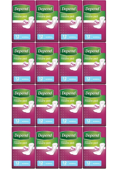Depend Mesane Pedi Kadın Normal 144 Adet 26496868