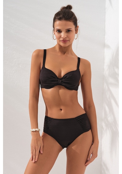 Pierre Cardin Gınger Balenli Kaplı Bikini Takım Siyah231235 231235 Sıyah Siyah