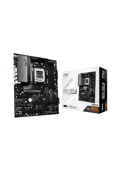 Asrock B850 Pro-a 8000mhz Oc Ddr5 Soket Am5 M.2 Usb 3.2 Hdmı Atx Anakart B850 Pro-a