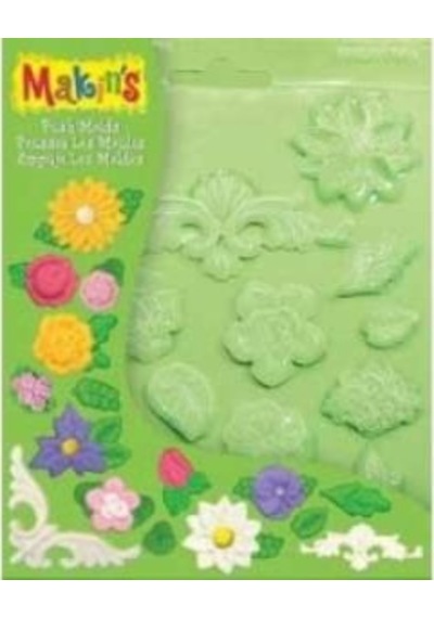 Makin'S Clay Push Mold Şekilleme Kalıbı Çiçekler Kod:39005
