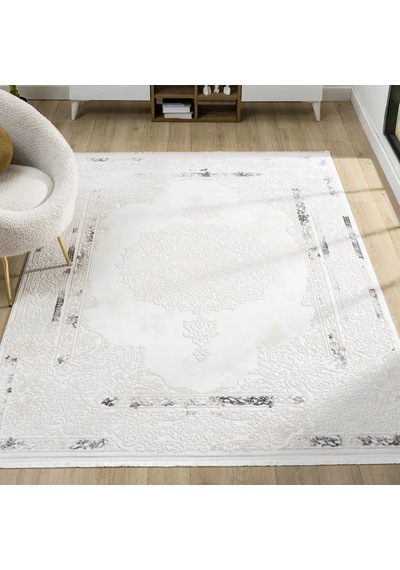Nova White Koleksiyonu Lüx Beyaz Modern Halılar Nw5122gv